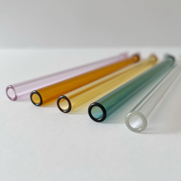 bent glass straw