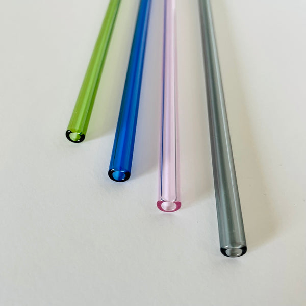 straight up glass straw