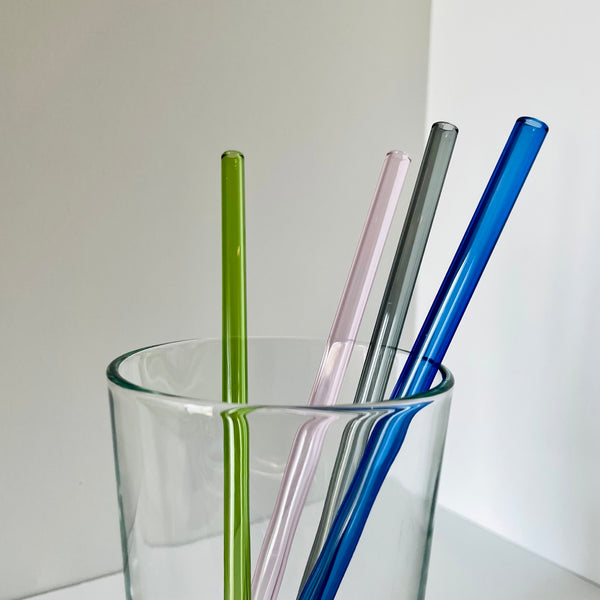 straight up glass straw