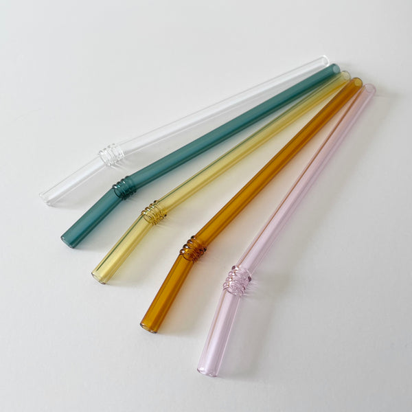 bent glass straw
