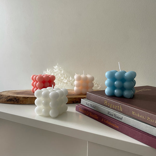 bubble rubik's big candle