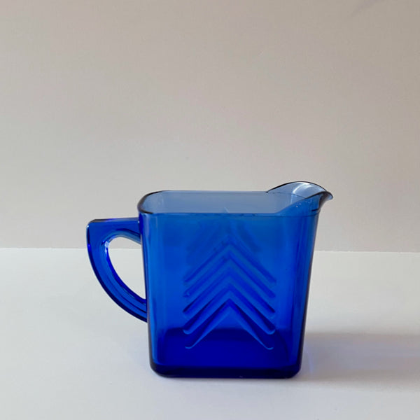 'hazel-atlas' chevron mini pitcher