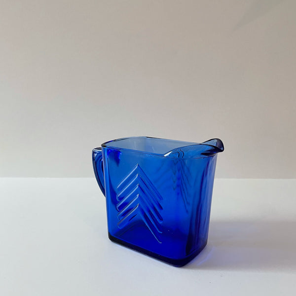 'hazel-atlas' chevron mini pitcher