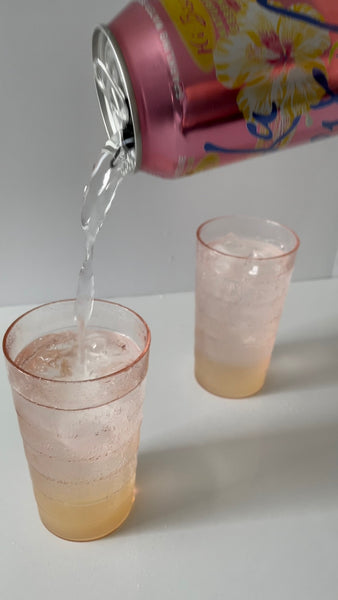 'anchor hocking' pink tumbler