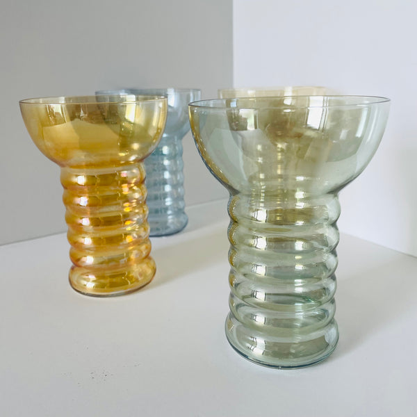 'dunbar aramis' iridescent glasses