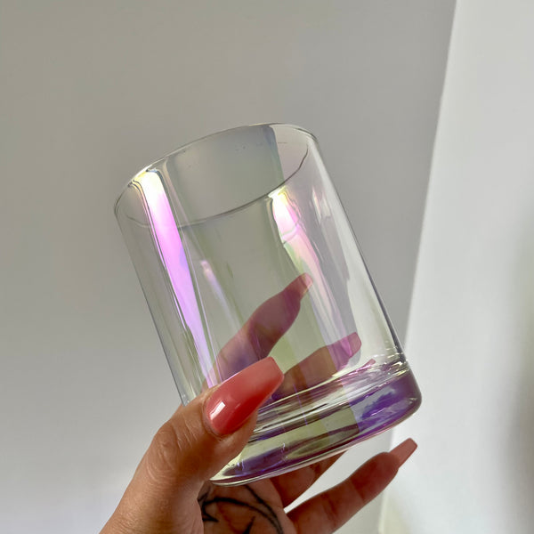 iridescent rocks glasses