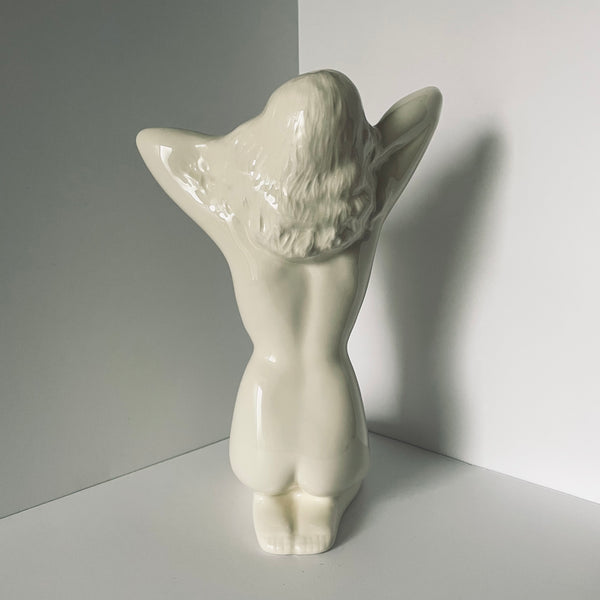 'the lady' sculpture