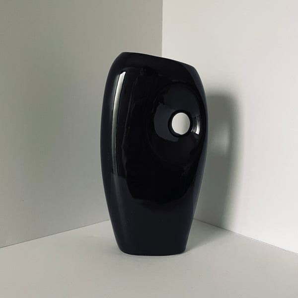 onyx asymmetrical vase