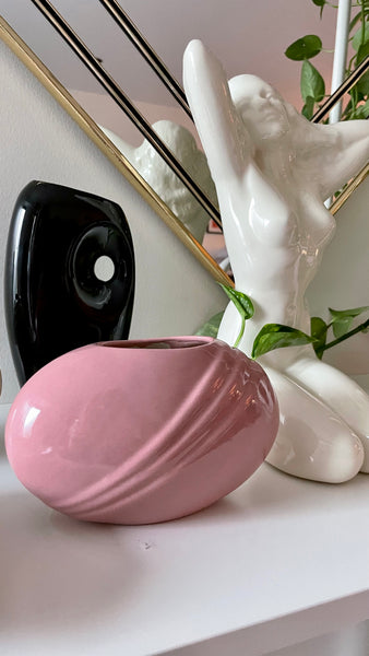 onyx asymmetrical vase