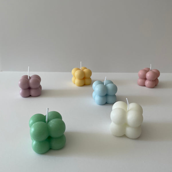 bubble rubik's smol candle