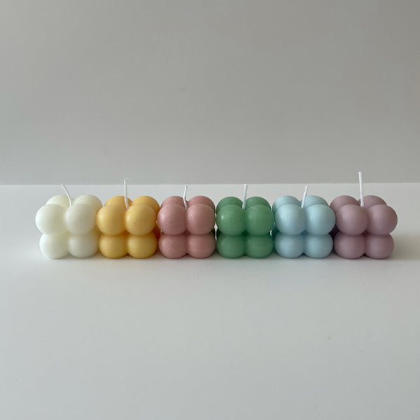 bubble rubik's smol candle