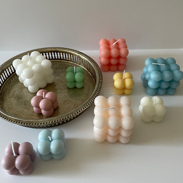 bubble rubik's smol candle