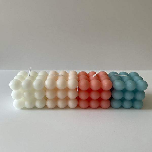 bubble rubik's big candle